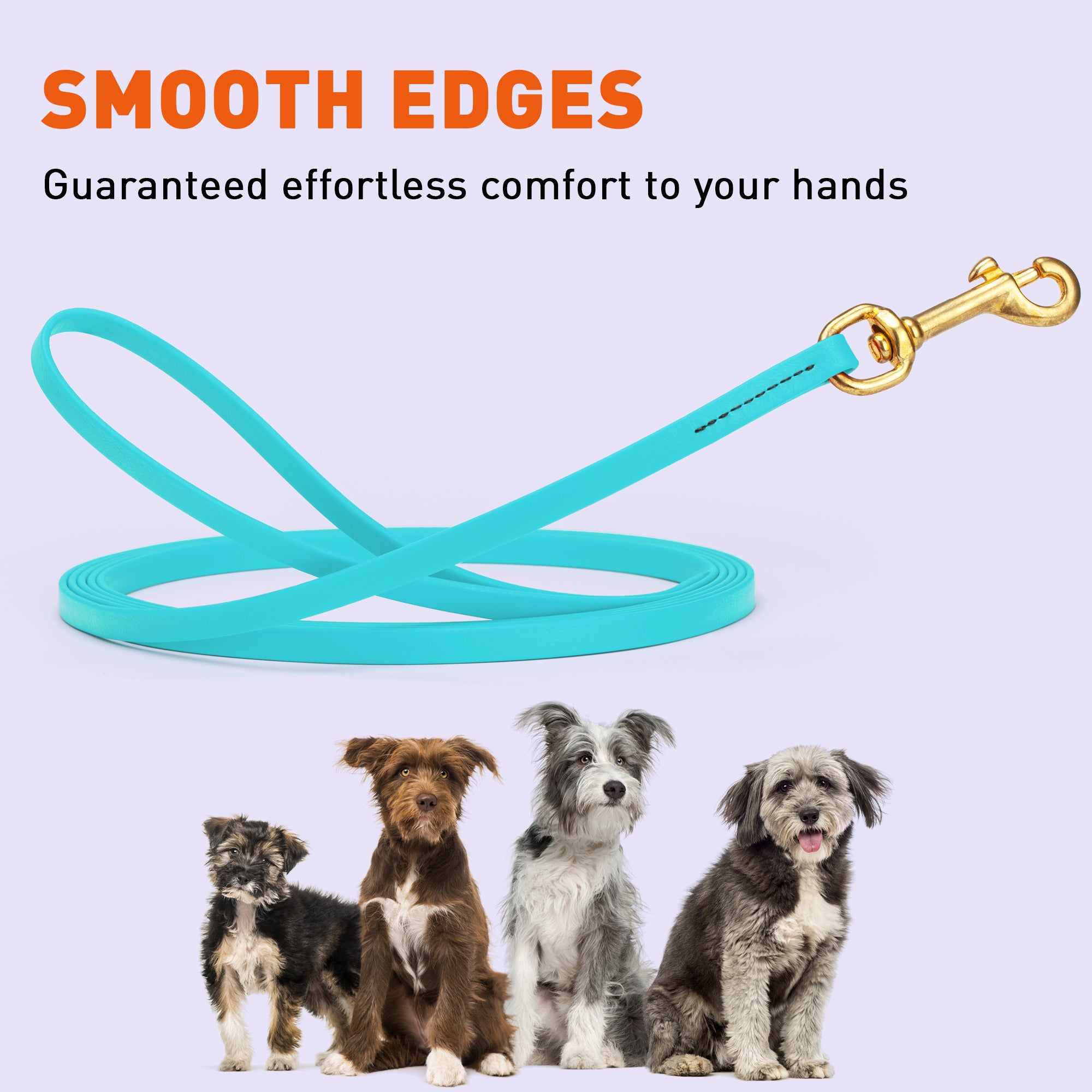 Biothane Working Dog Lead 20ft - Long Line Collection