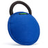 French Linen bite pillow for dogs with round nylon handle