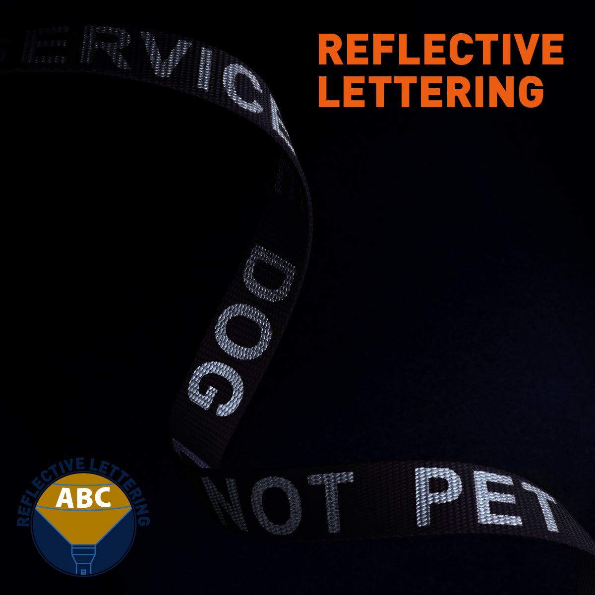 Dogline Reflective Nylon Dog Leash
