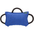 French Linen bite pillow for dogs with three round handles