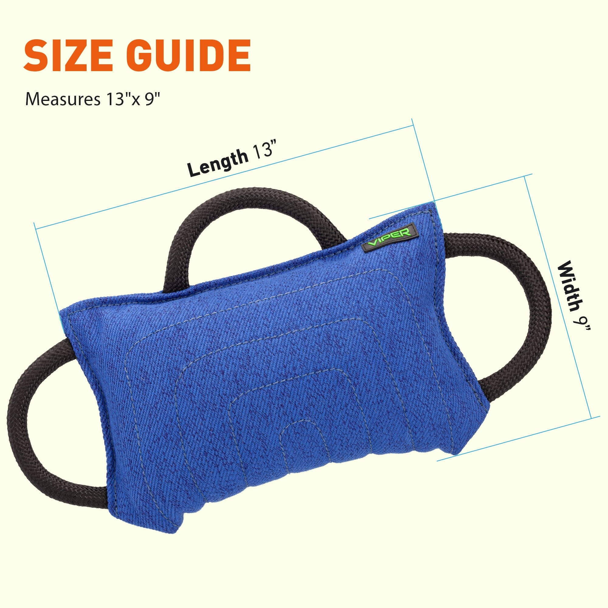 Viper French Linen Bite Pillow