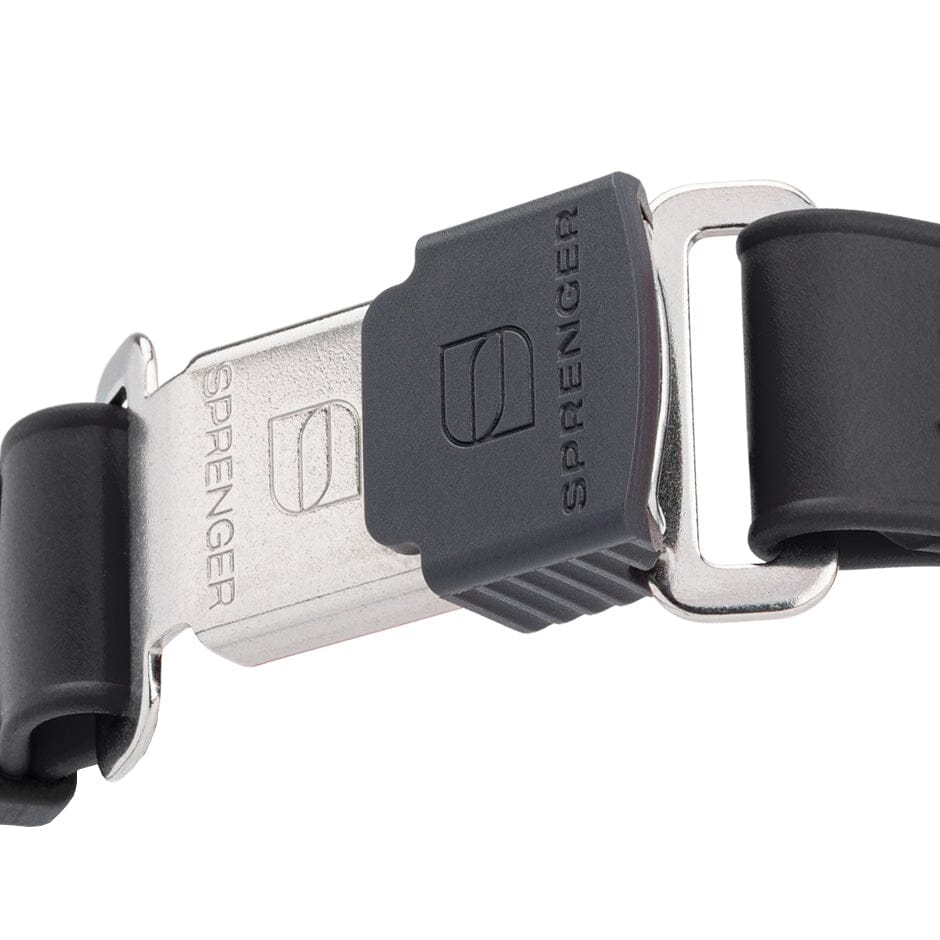 Herm Sprenger - ClicLock Quick Release Buckle for Flat-Style Collars - Stainless Steel