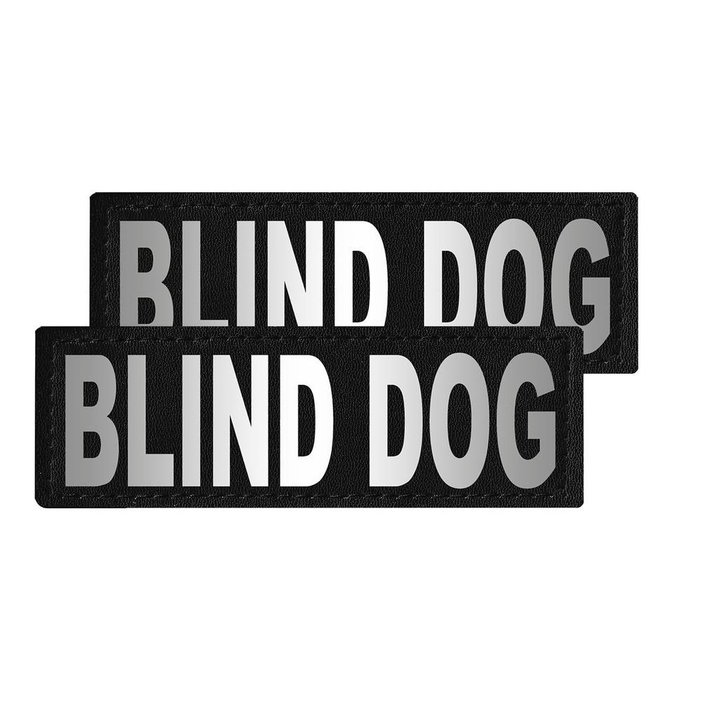 Bind Dog reflective patches with hook backing for dog harness, dog vest or dog collar