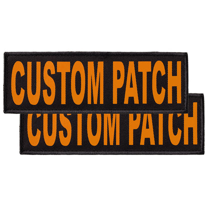 Dogline Personalized Removable Fluorescent Patches (Set of 2)