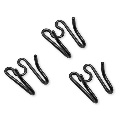 Herm Sprenger - ULTRA-PLUS Training Collar Middle Links for Lengthening (3-Pack) - Black Stainless Steel