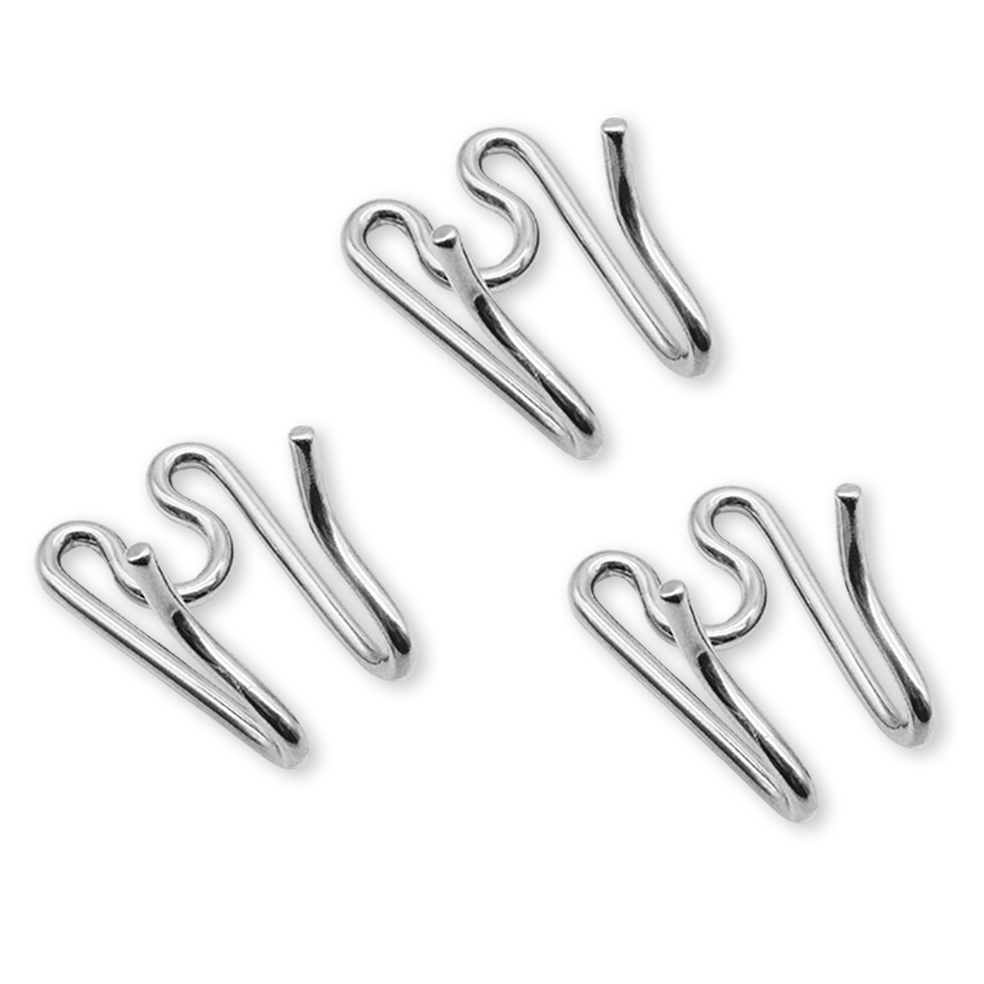 Herm Sprenger - ULTRA-PLUS Training Collar Middle Links for Lengthening (3-Pack) - Stainless Steel