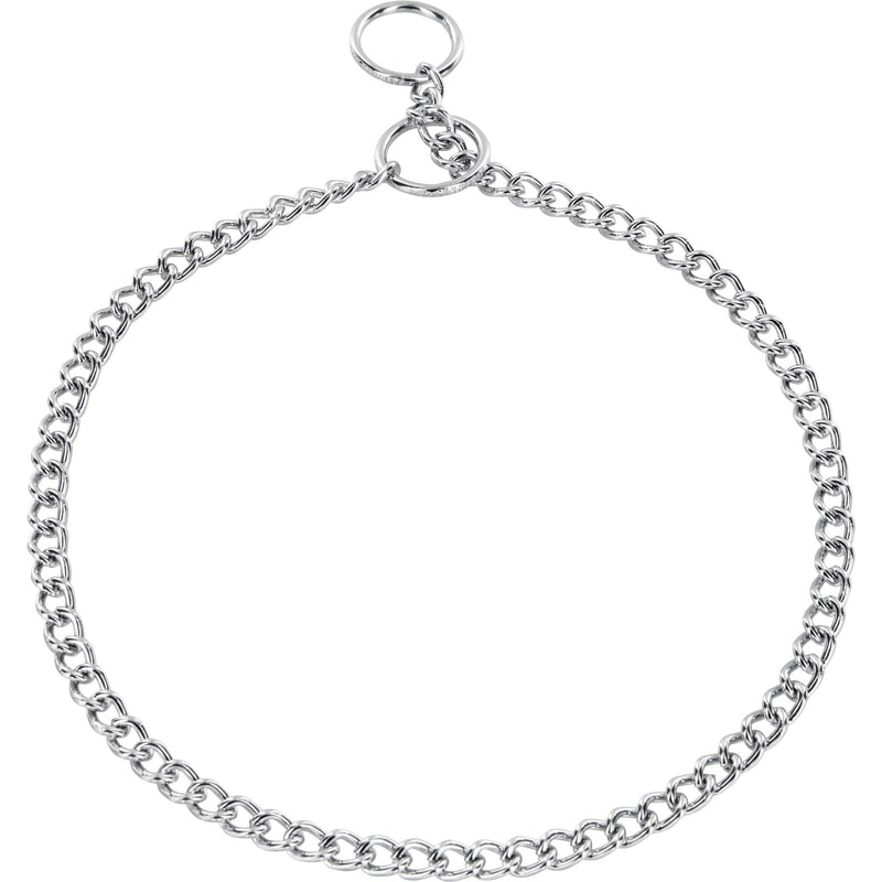 Herm Sprenger - Choke Chain Collar - Short Round Links - Chrome, 1.5 mm