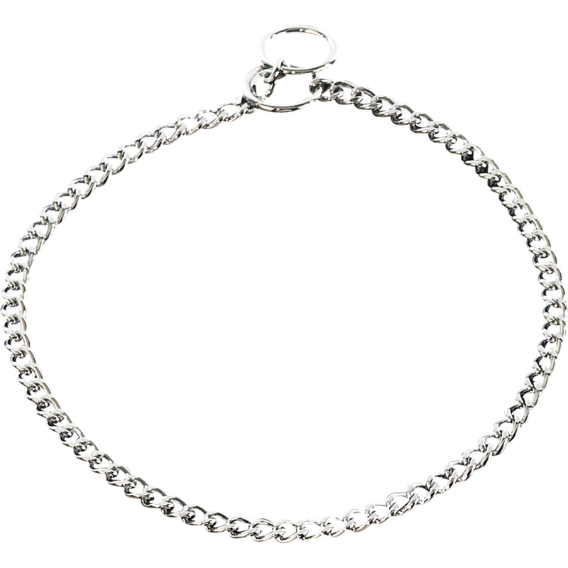 Herm Sprenger - Choke Chain Collar - Short Flat Polished Links - Chrome, 1.5 mm