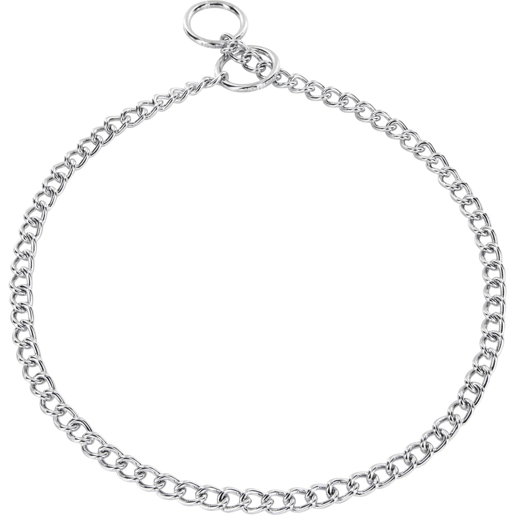 Herm Sprenger - Choke Chain Collar - Round Links - Chrome, 2 mm