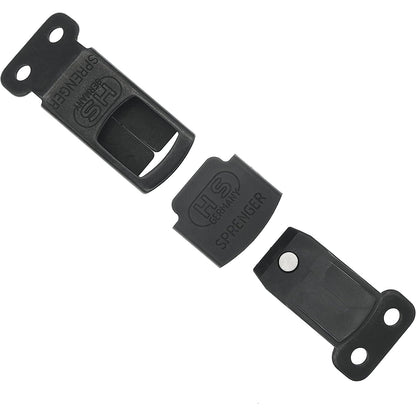 Herm Sprenger - ClicLock Quick Release Buckle - Black Stainless Steel