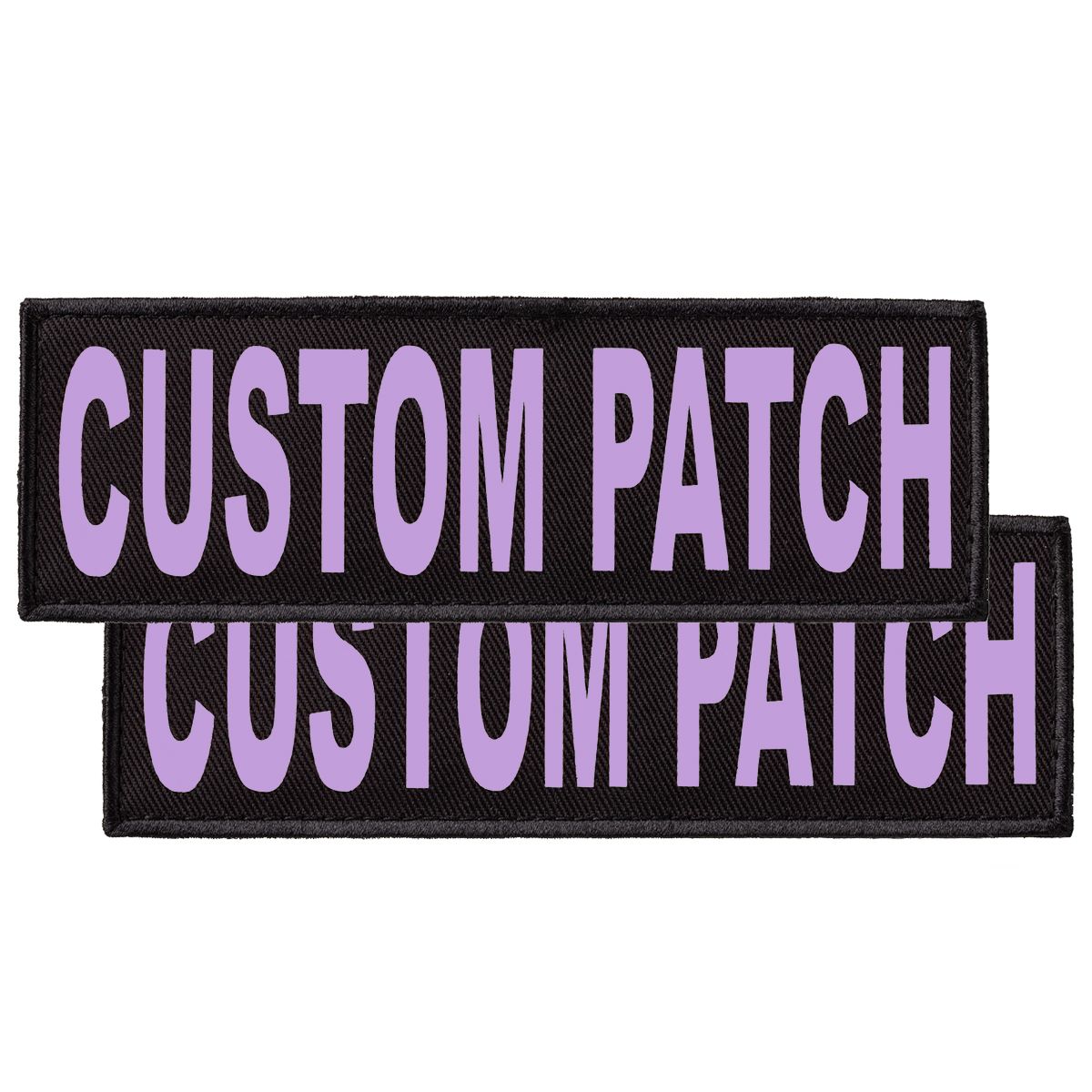 Dogline Personalized Removable Fluorescent Patches (Set of 2)