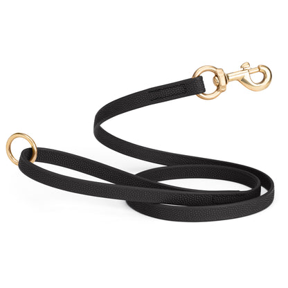 Viper Pebble Emboss BioThane Dog Leash with Solid Brass Hardware
