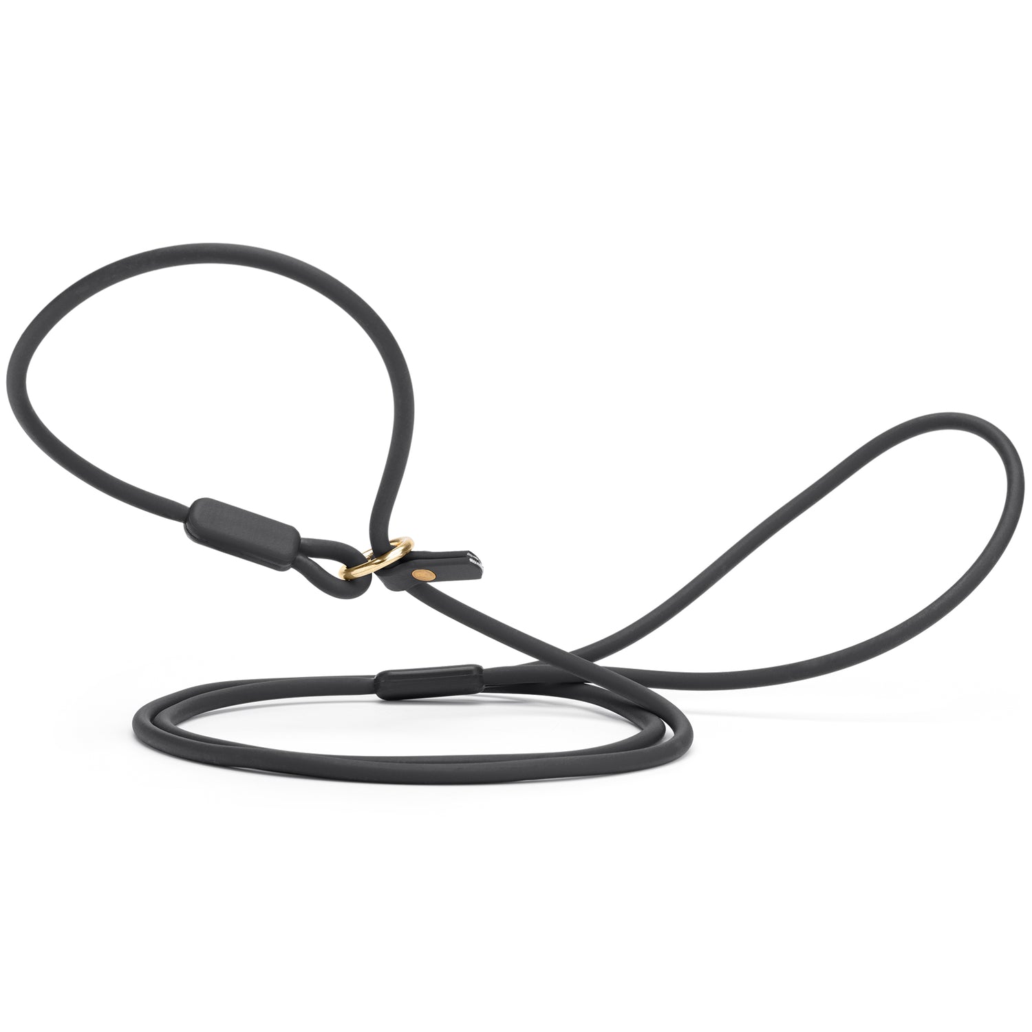 Viper Round Biothane Slip Lead with Brass Hardware