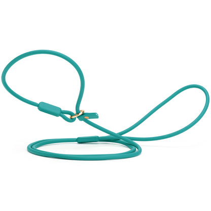 Viper Round Biothane Slip Lead with Brass Hardware
