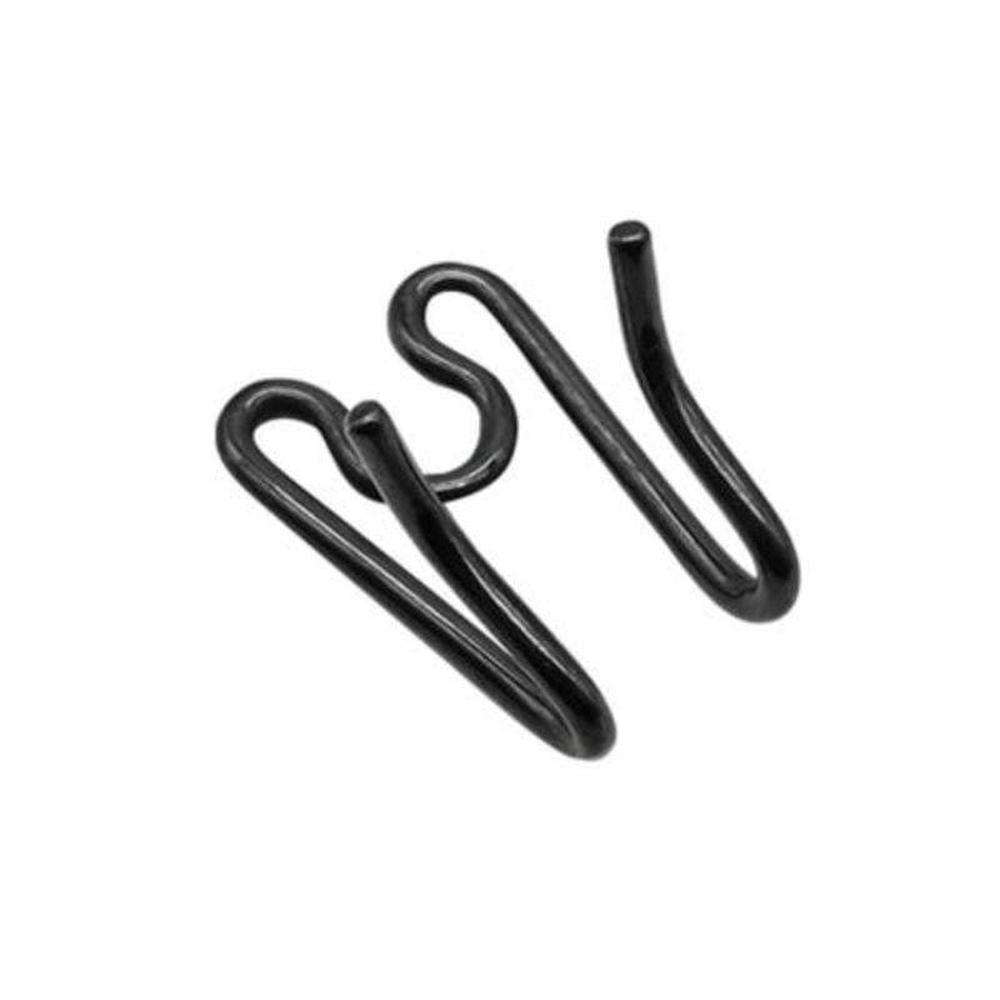 Herm Sprenger - MICRO-PLUS Training Collar 1.5 mm Middle Links for Lengthening - Black Stainless Steel