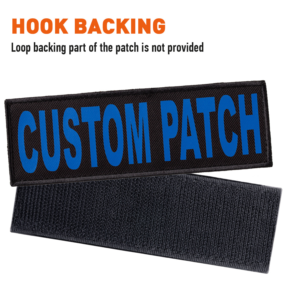 Dogline Personalized Removable Fluorescent Patches (Set of 2)