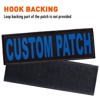 Dogline Personalized Removable Fluorescent Patches (Set of 2)