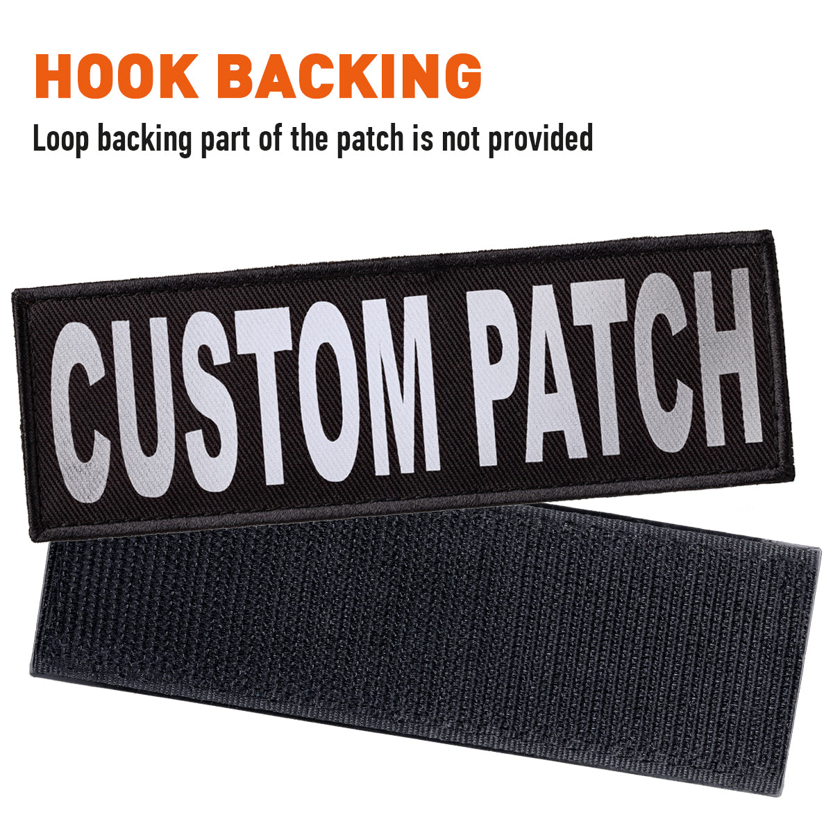 Dogline Personalized Removable Reflective Patches (Set of 2)