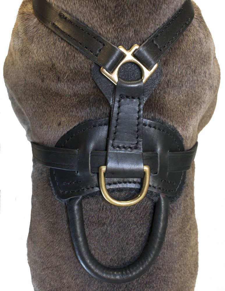 Viper Typhoon Leather Working Dog Harness