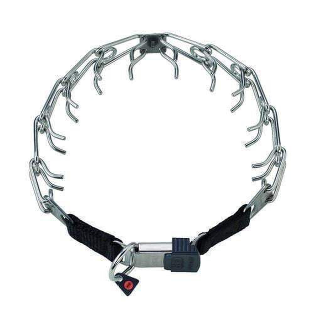 Herm Sprenger - ULTRA-PLUS Training Collar with Center-Plate and ClicLock - Stainless Steel