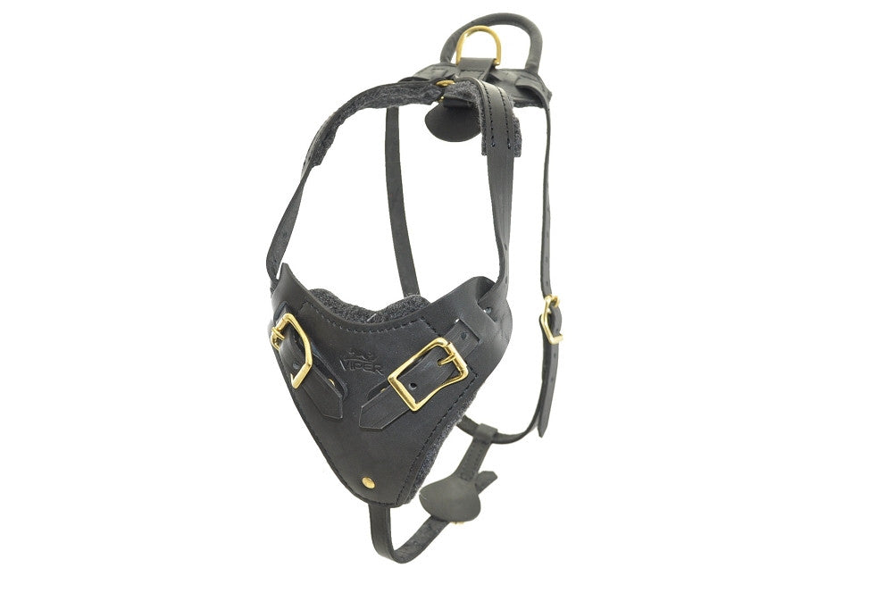 Viper Invader Leather Working Dog Harness