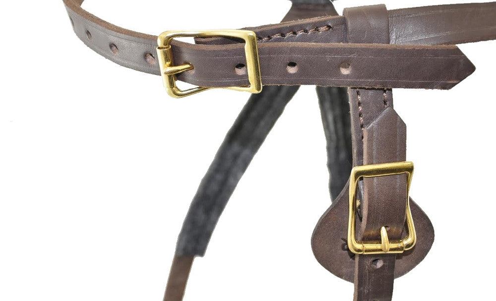 Viper Invader Leather Working Dog Harness