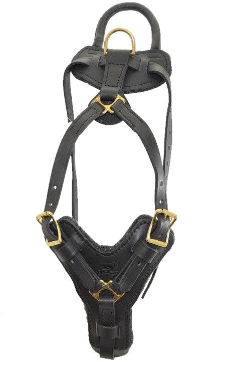 Viper Typhoon Leather Working Dog Harness