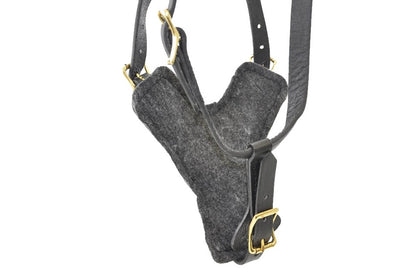 Viper Typhoon Leather Working Dog Harness