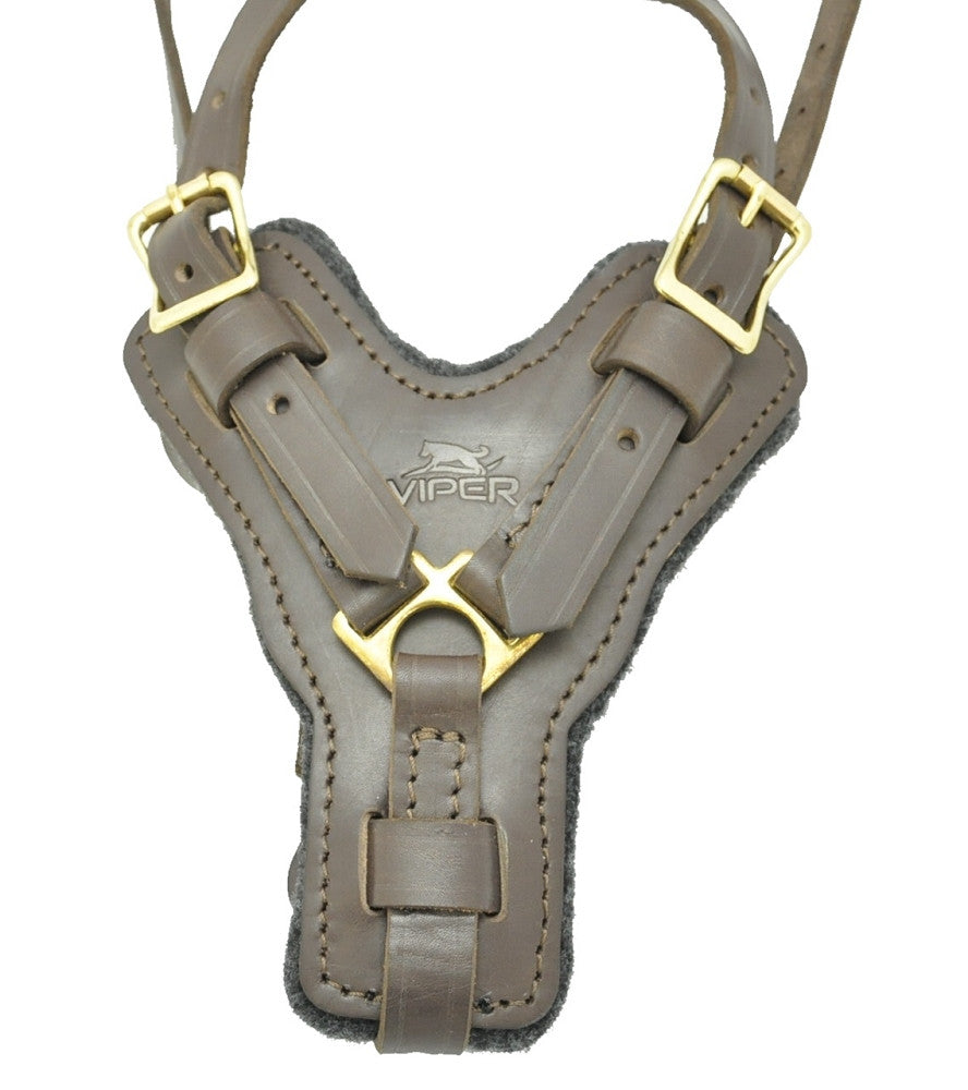 Viper Typhoon Leather Working Dog Harness